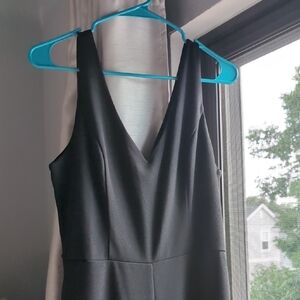 Elegant Black Sleeveless Jumpsuit